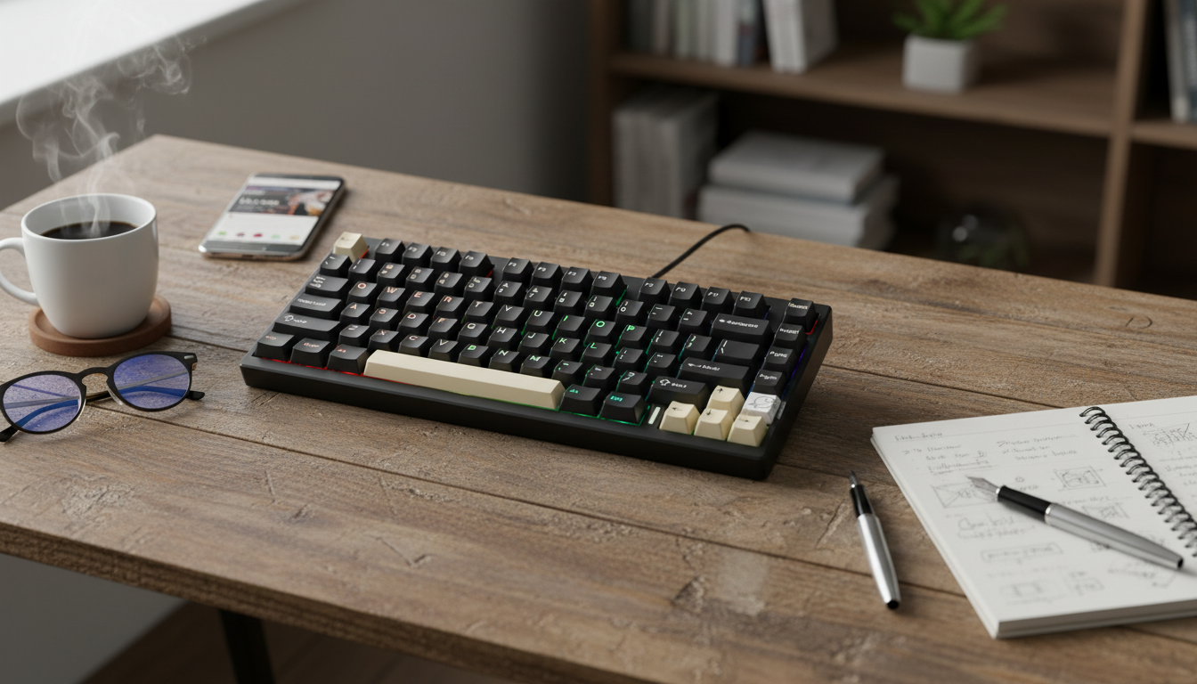 75% Wireless Hot-Swap Mechanical Keyboard for Mac/Win