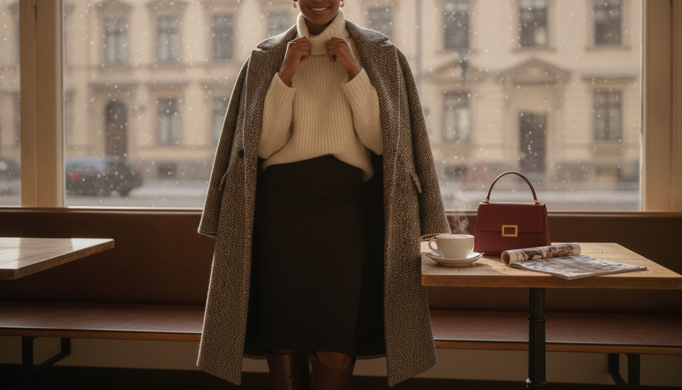 Fendi Wool Midi Skirt Styling: Winter Outfit Formulas