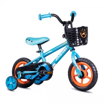Graffiti Kids Bike: Basket + Training Wheels for Beginners